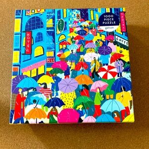 Galison Puzzle „Umbrella Lane“
